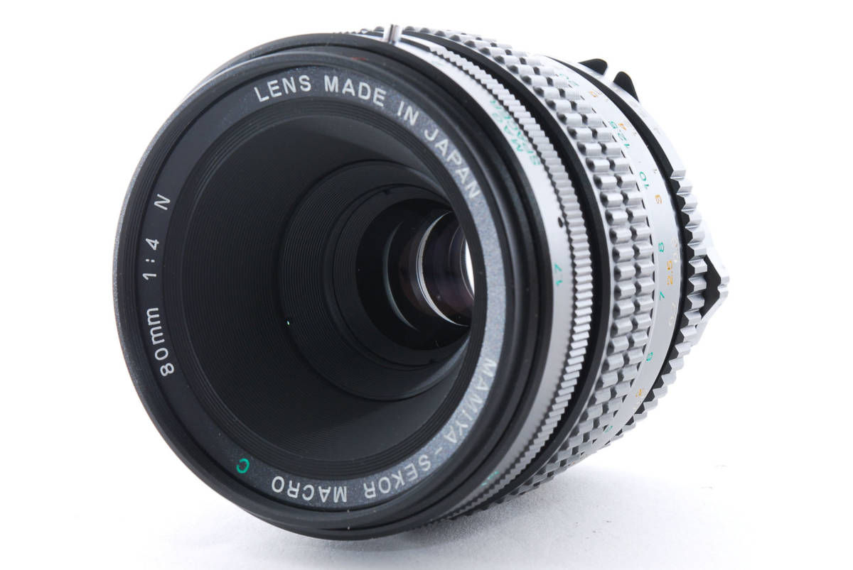 ☆外観綺麗☆ Mamiya マミヤ 645 Sekor 80mm f4 Macro 60size 757207 C