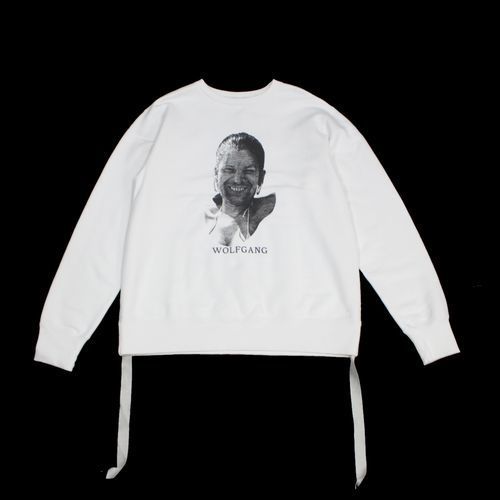Midorikawa ミドリカワ × TOWNESS 20SS WOLFGANG SWEAT L ホワイト 