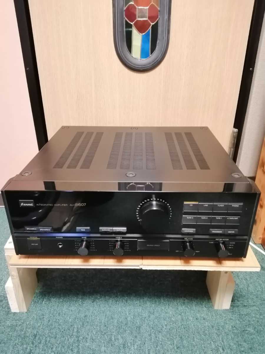 SANSUI サンスイ プリメインアンプAUーα607 ジャンク オーディオ機器
