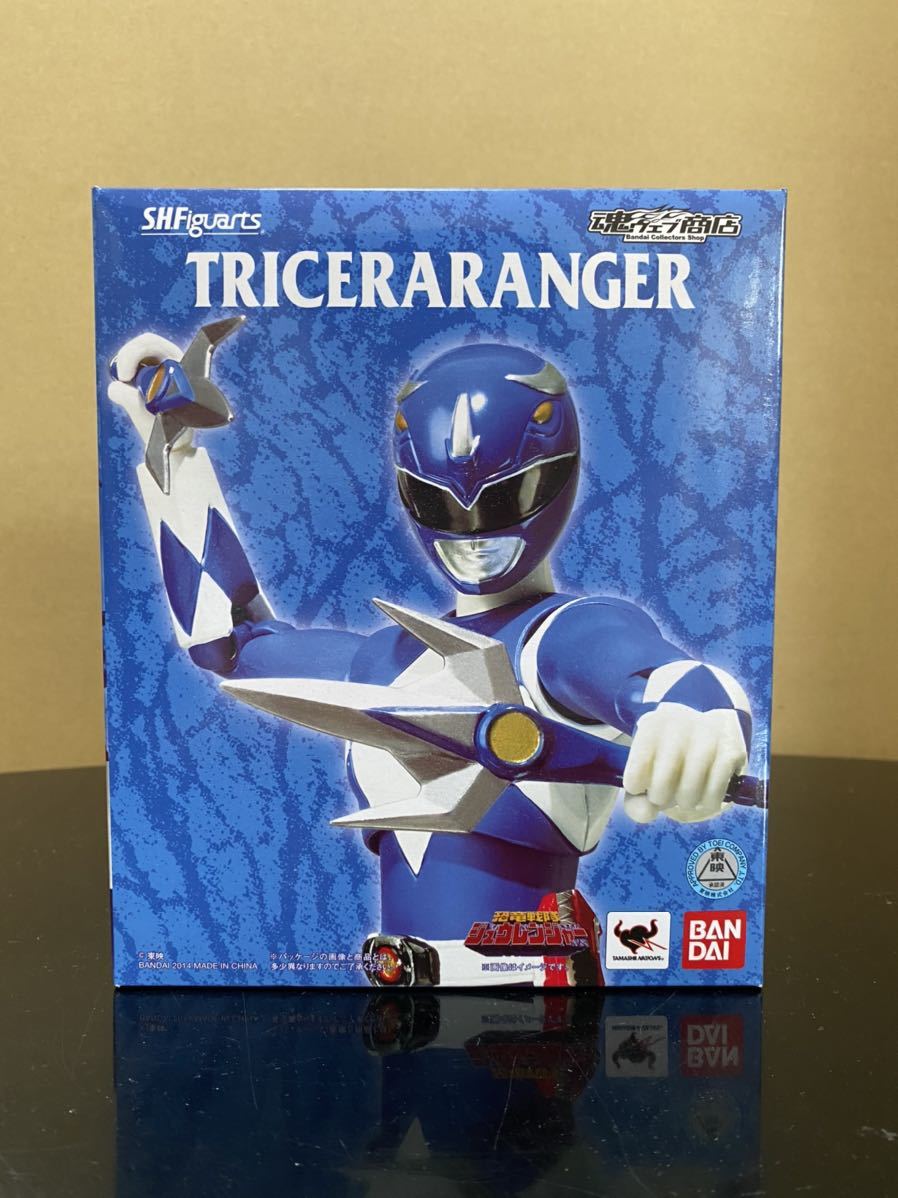 【魂ウェブ商店限定】S.H.Figuarts トリケラレンジャー　恐竜戦隊ジュウレンジャー　S.H.フィギュアーツ 