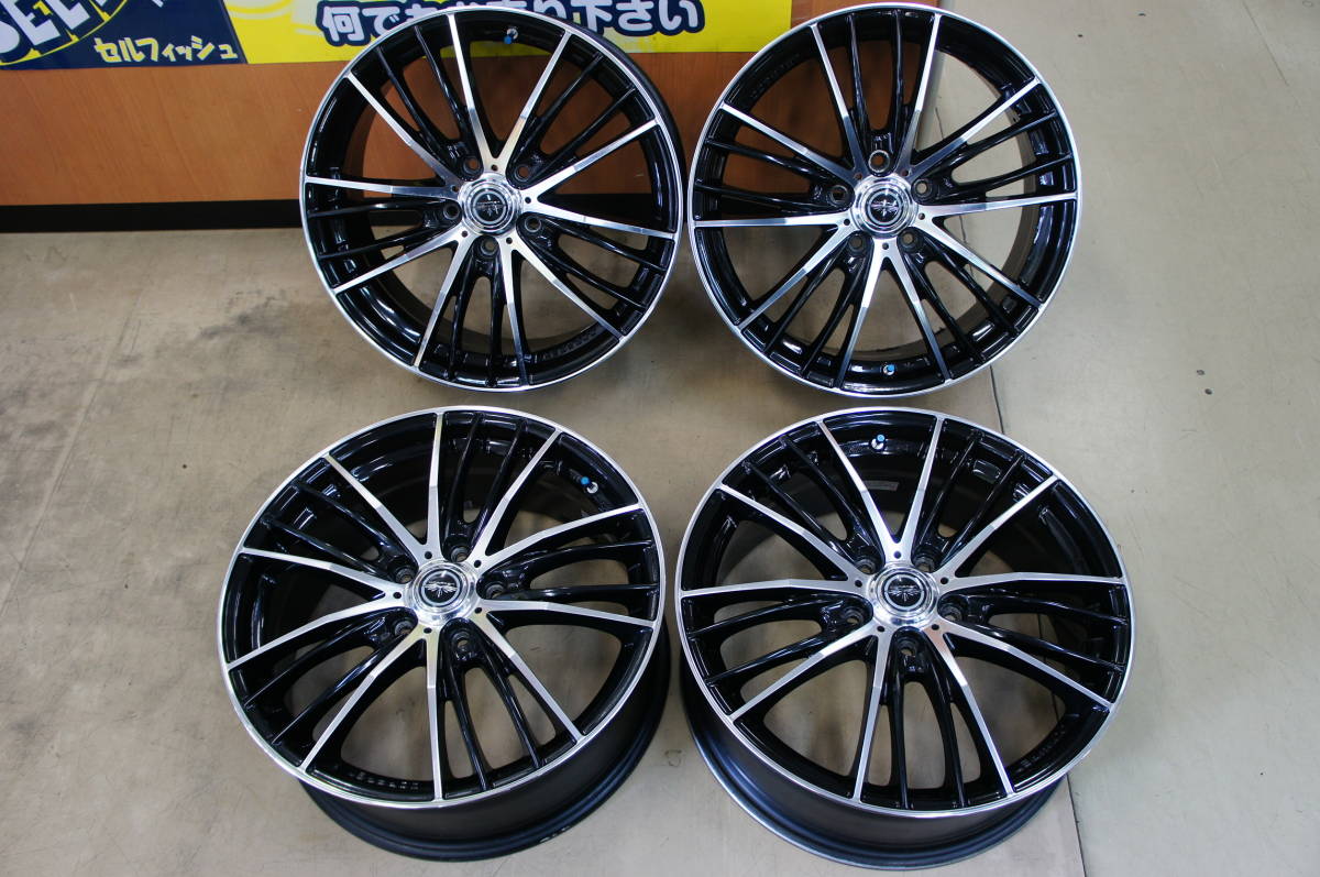 ENKEI製ワタナベ風な8スポークホイール 14インチ6J+38PCD100-4穴