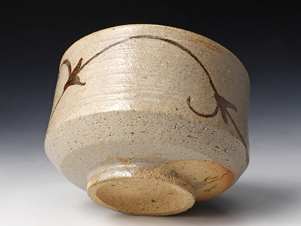 【古美味】十三代中里太郎右衛門造 絵唐津茶碗 本人作品 茶道具 保証品 ID1o_3