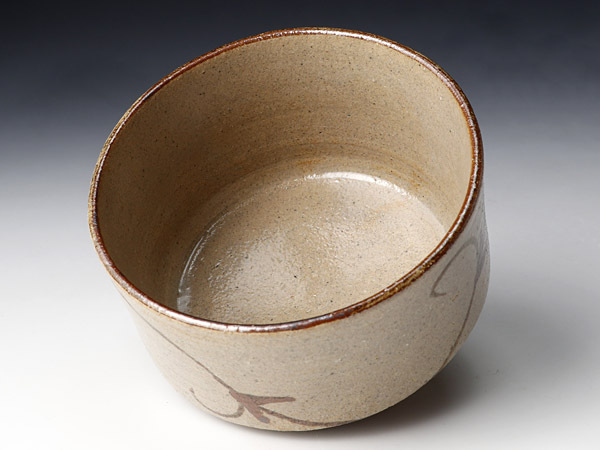 【古美味】十三代中里太郎右衛門造 絵唐津茶碗 本人作品 茶道具 保証品 ID1o_6