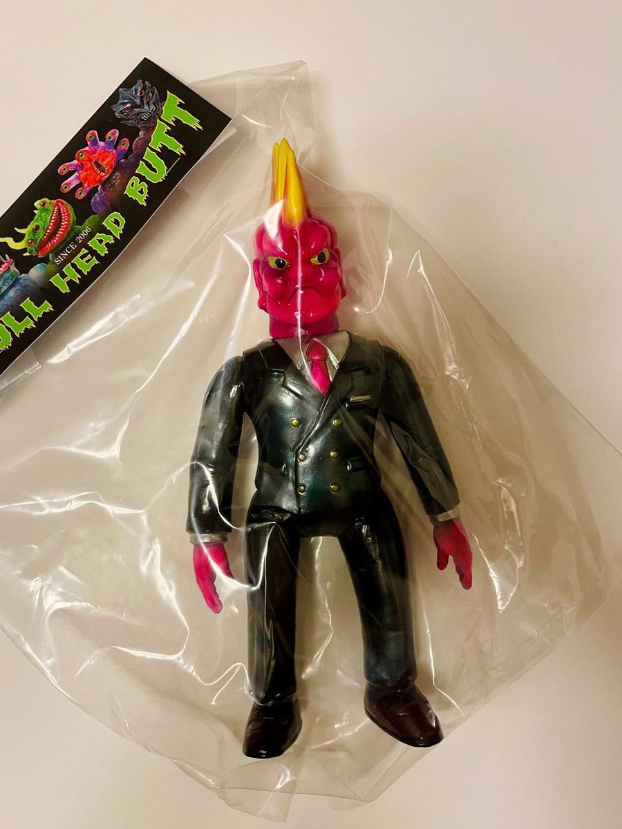 スカルヘッドバット マーミット SKULL HEAD BUTT ソフビ 未開封 0
