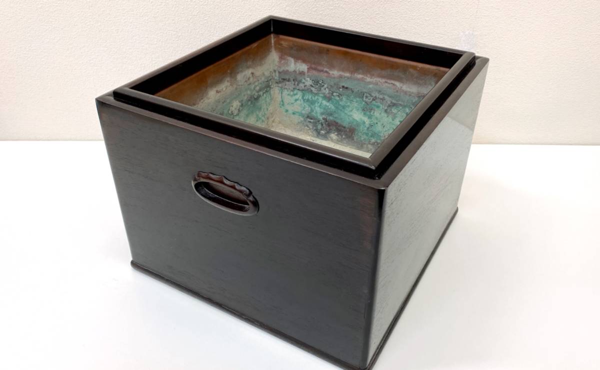 2026年最新Yahoo!オークション -火鉢 銅(木工、竹工芸)の中古品 木製