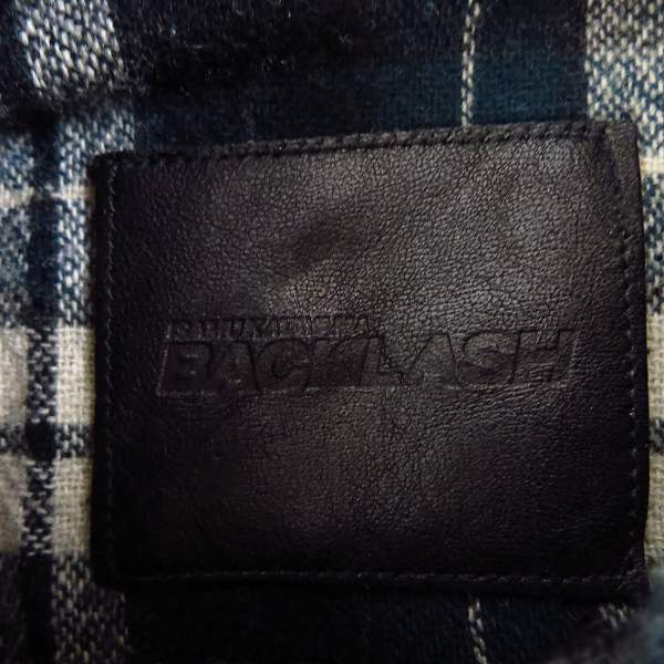 ☆ISAMU KATAYAMA BACKLASH/バックラッシュ ウールチェック×ドイツ