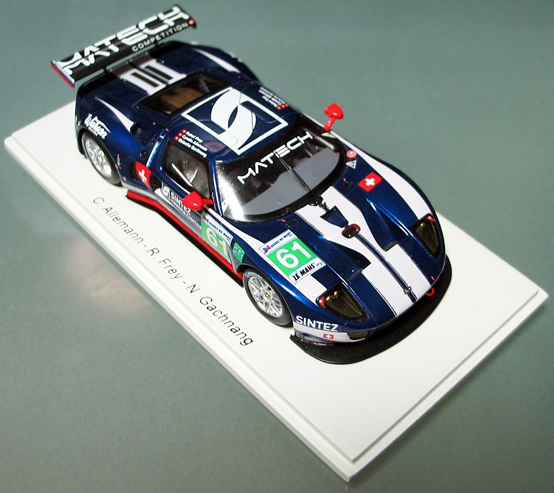 1⁄43 GT Ford Racing スパーク Matech LM フォード 2010の入札 n°61
