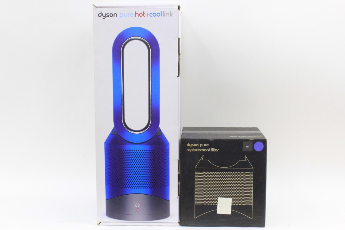 Dyson ダイソン ◆ Hot+Cool ファンヒーター [HP02] 空気清浄機能付きファンヒーター 2016年製 未使用フィルター付き ◆A3928 Dyson Cool + ホット+クール Gen1 ダイソン公式