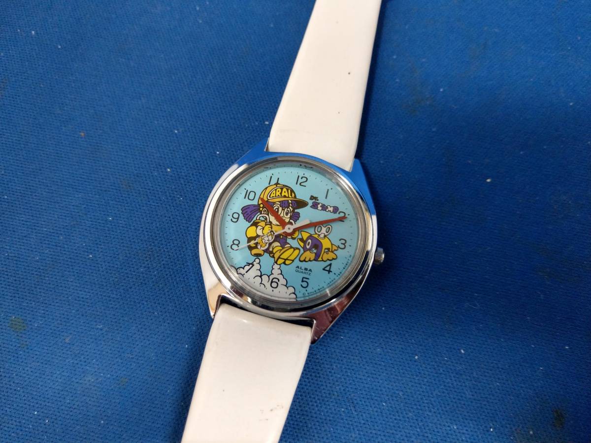 ◇◇868R【未使用レトロ】セイコーアルバ Dr.SLUMP アラレちゃん 