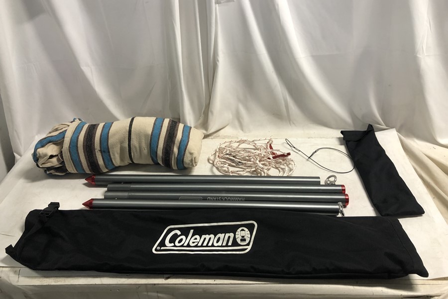 アウトドア Coleman アルミニウムハンモックスタンド コールマン