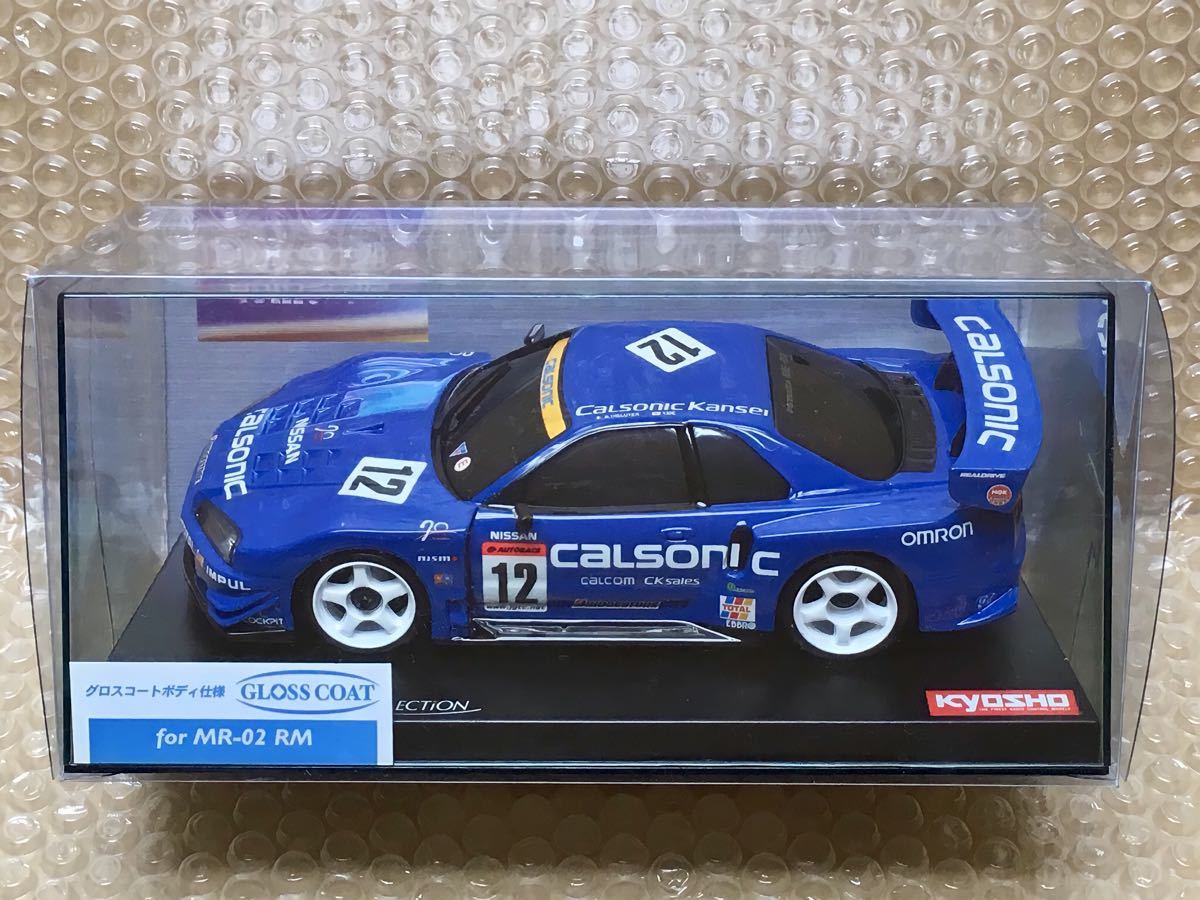 即決☆ 京商 ミニッツ ボディ JGTC カルソニック スカイライン R34 GT