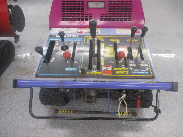 ○青森浪岡発 コマツ 除雪機 KSS16SD 直接引取限定(除雪機)｜売買され