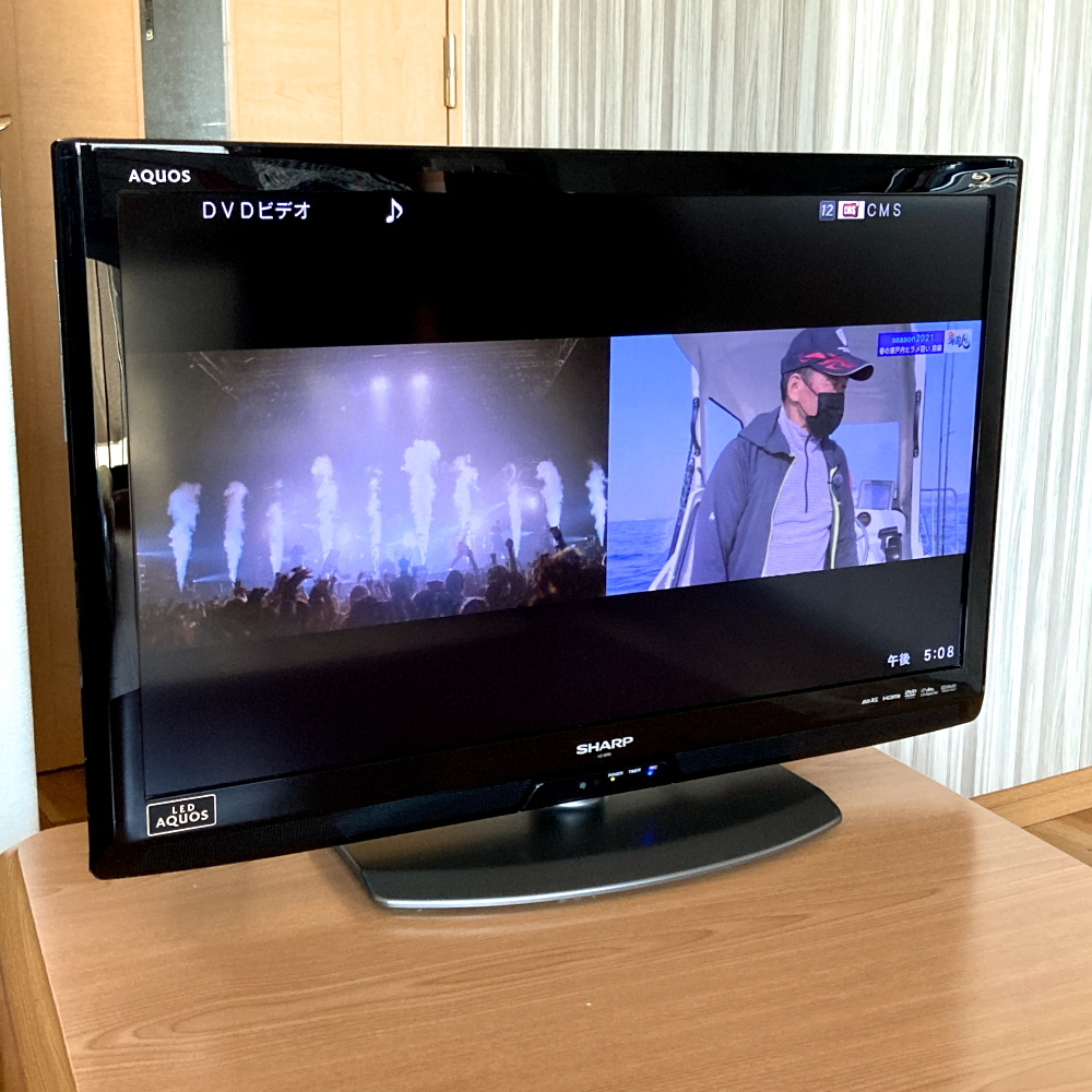シャープ 32V型 液晶 テレビ AQUOS LC-32R5-W ハイビジョン ブルーレイ