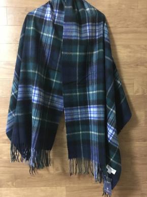 新品未使用タグ付き】ジョンストンズ 大判ストール カシミア ドレス 