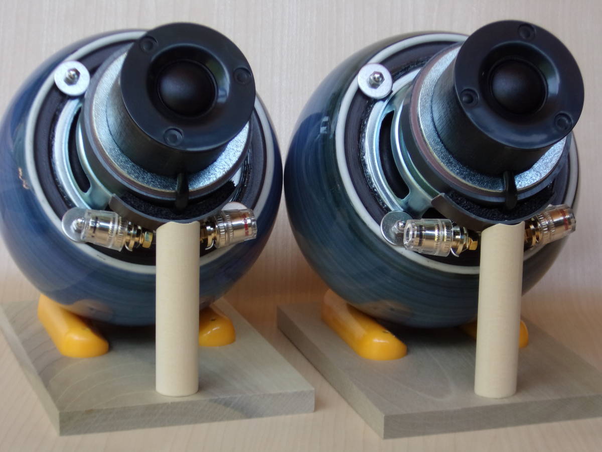 ノーチラス型 ブラックPLA 3Dフルレンジスピーカー PM-M0841CK