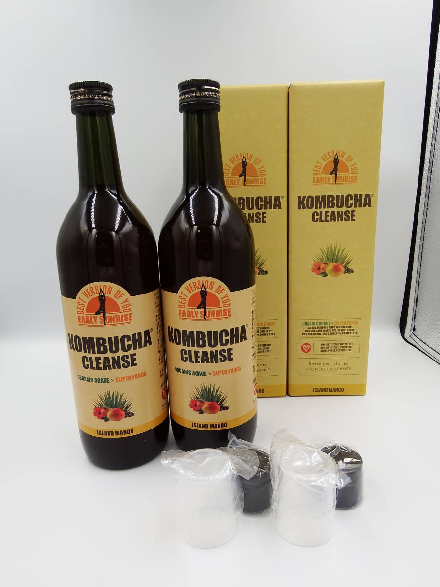 ★○KOMBUCHA CLEANSE/コンブチャクレンズ/清涼飲料水/720ｍｌ/2本セット/賞味期限2022年5月迄