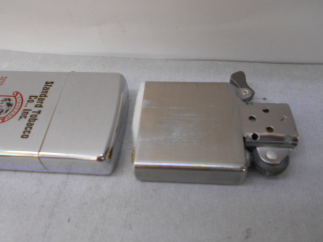ビンテージ Zippo Standard タバコ 1976年製未使用トップにメッキ乱れ