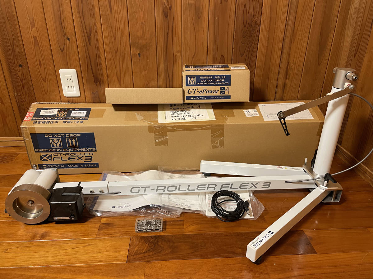 ■　中古美品！　GROWTAC GT-Roller F3 + GT-ePOWER-F GT-eBOX グロータック スマートトレーナー　Zwift　■_1