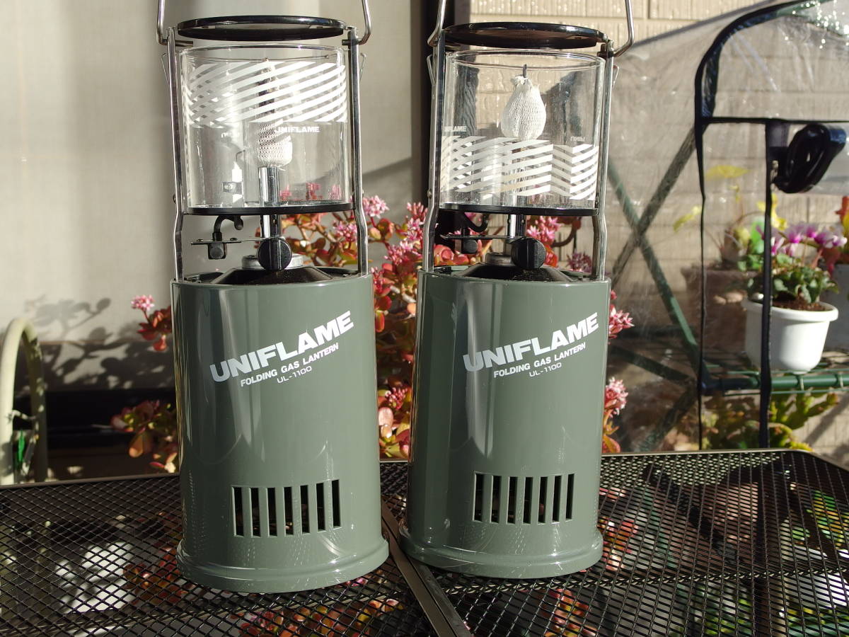 2個セット　UL-1100　ユニフレーム　1回使用後室内保管の超美品　キズなし　ペイント剥がれ天板に極小_2