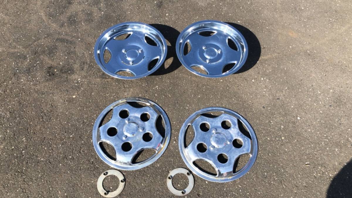 トヨタ・コースター 日野・リエッセ Ⅱ 純正ホイールキャップ トヨタ・コースター 日野・リエッセ Ⅱ 純正ホイールキャップ