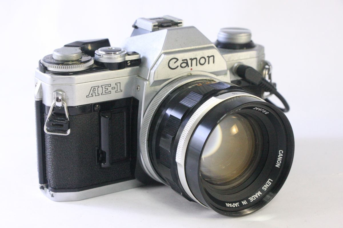 Canon AE-1 50mm FD50mm canon 一眼レフ F1.4付き Camera AE-1 