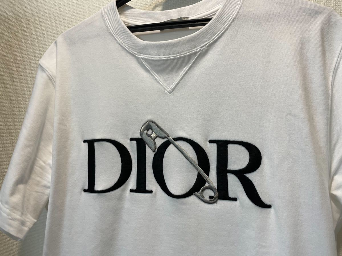 20AW 正規品極上美品 Dior Judy Blame Tシャツ白M ディオール ジュディ 