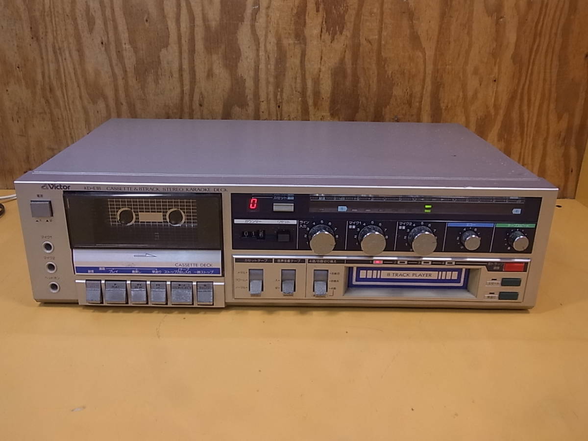 Victor KD-E18 カセットデッキ - Yahoo!オークション 整 ビクター 8