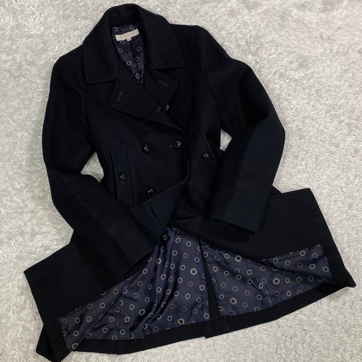 美品 マッキントッシュ フィロソフィー Pコート Mサイズ MACKINTOSH 