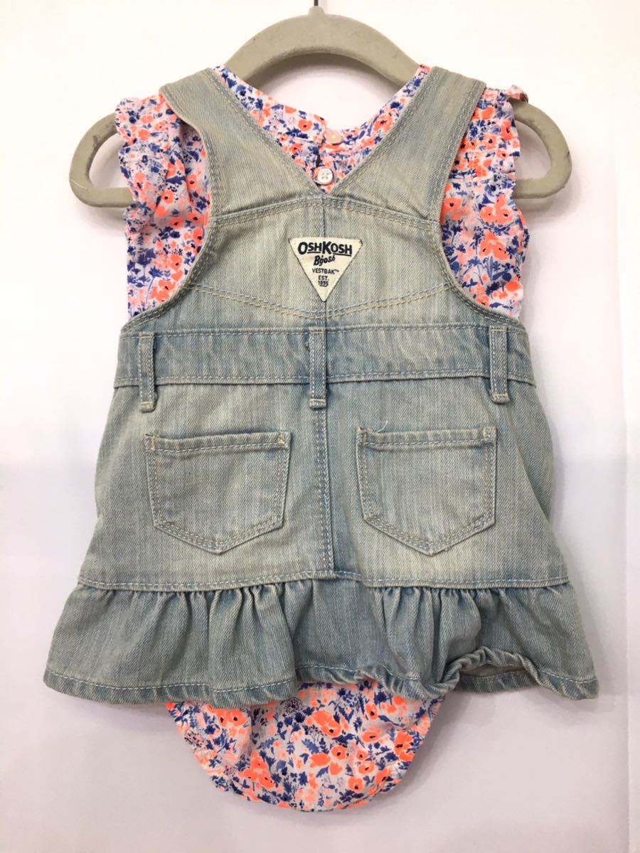 オシュコシュ 女の子 オーバーオール 9ｍ 9カ月 2pcセット スカート 花柄 可愛い スカート 売買されたオークション情報 Yahooの商品情報をアーカイブ公開 オークファン Aucfan Com