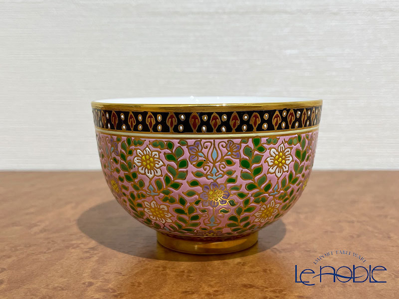 【ブランベンジャロン】フリーカップ ３客セット タイ王室 金彩 湯呑 ベンジャロン焼【ブランド洋食器専門店 ル・ノーブル】_3