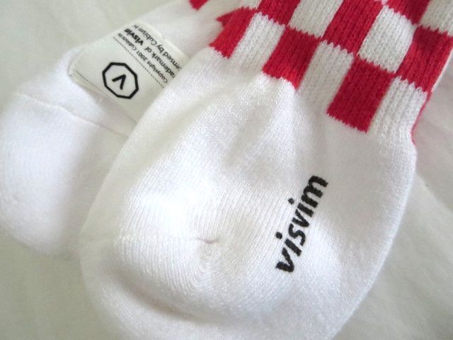 デッドストック ビズビムVISVIM ローソックス靴下ACHILLES(約24~26cm