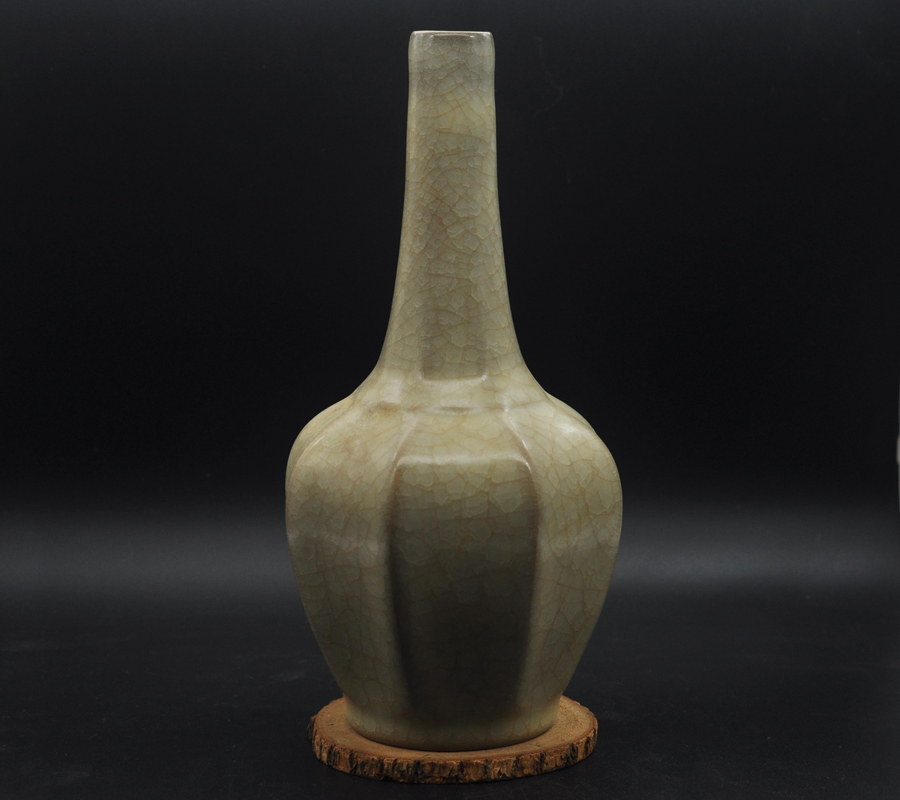 官窯 青磁 中国古玩 氷裂紋 時代物 初だし品 宋時代 唐物 極上