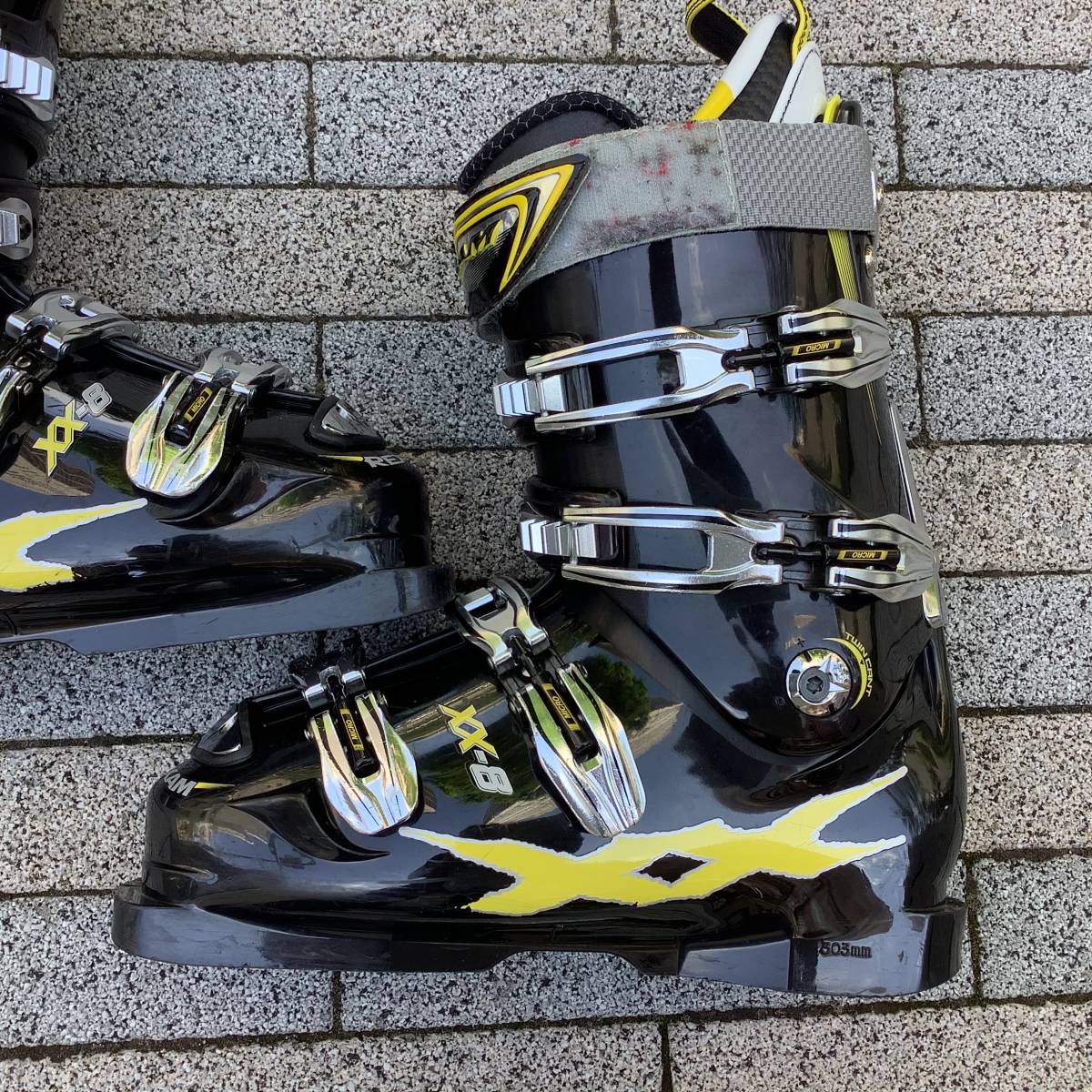 REXXAM スキーブーツ CROSS8.0 スキーブーツ25㎝モーグルXX REXXAM