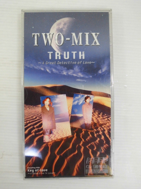 CD/8㎝シングル/カバーケース付/良品】TWO-MIX/TRUTH～A Great