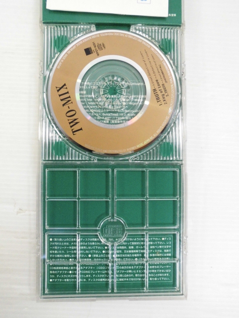 CD/8㎝シングル/カバーケース付/良品】TWO-MIX/TRUTH～A Great