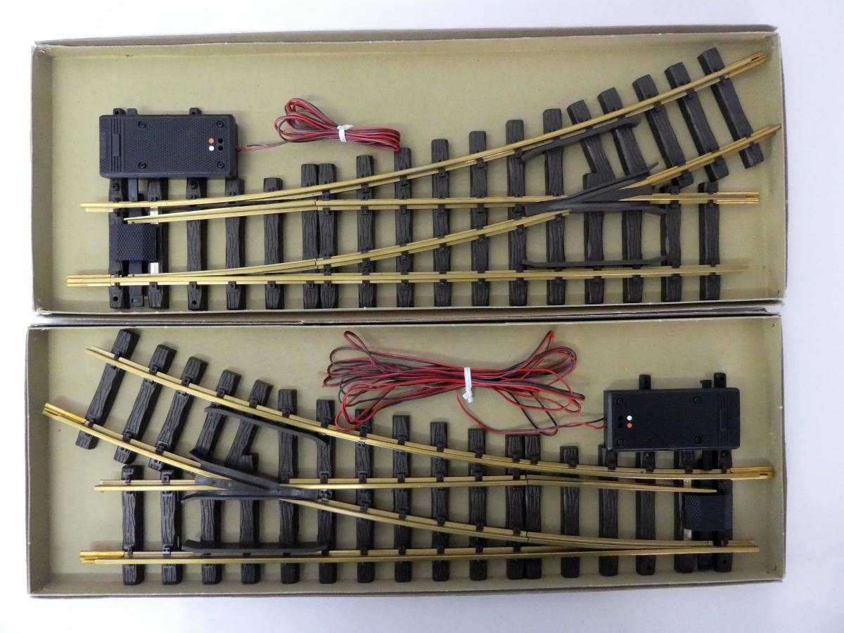 6-75 Gゲージ LGB 電動ポイント レール まとめ売り レーマン LEHMANN