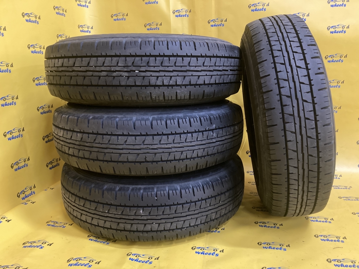 ☆195⁄80R15LT 鉄ホイール付き☆ ハイエースに！！ ダンロップ