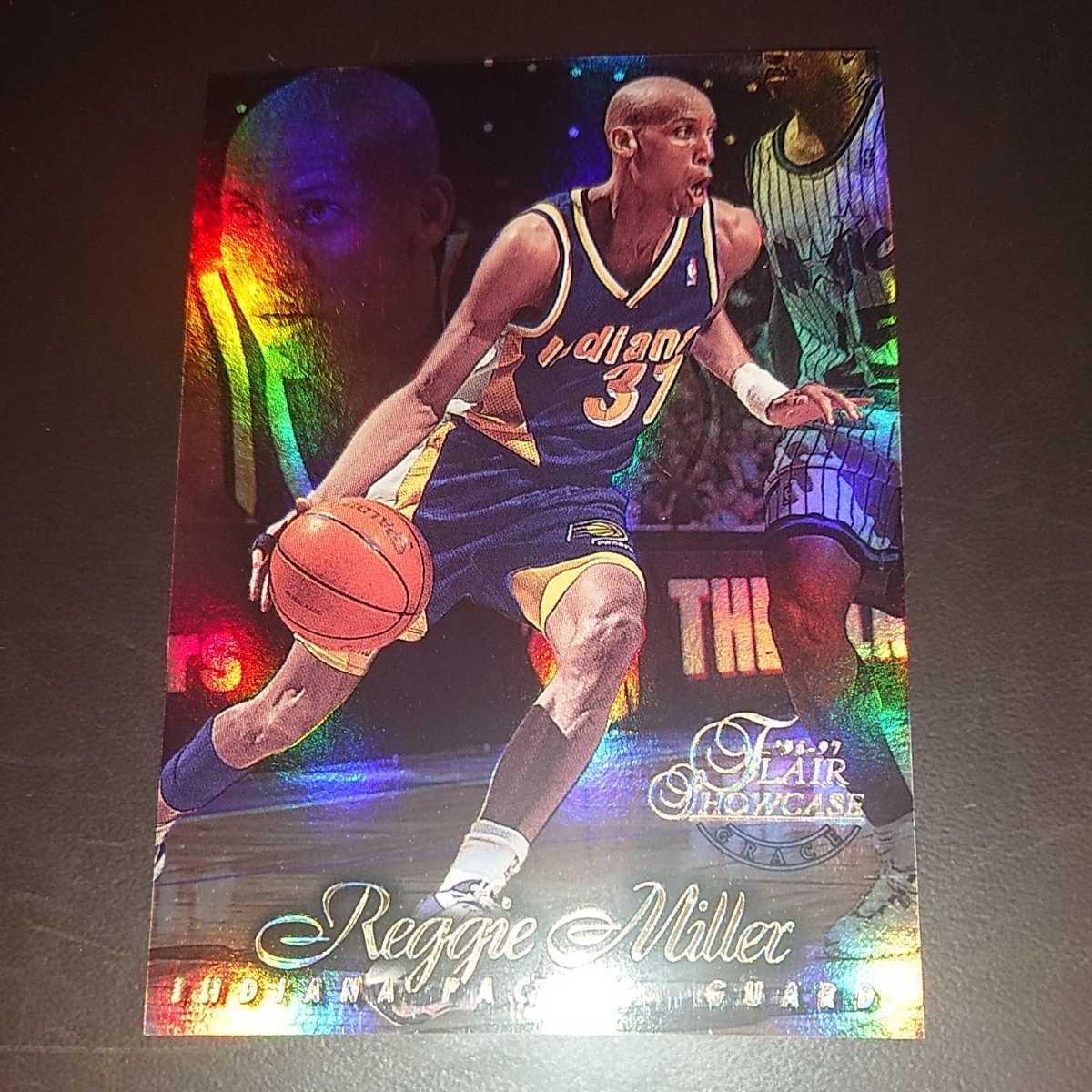 96 97 Flair Showcase Row1 18 Reginald Miller レジー ミラー Fleer Sky Box 売買されたオークション情報 Yahooの商品情報をアーカイブ公開 オークファン Aucfan Com