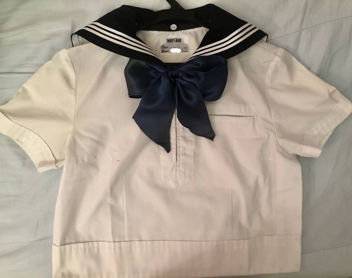 制服 東京女学館 夏服 セーラー服 （セーラー服 スカート シルクリボン
