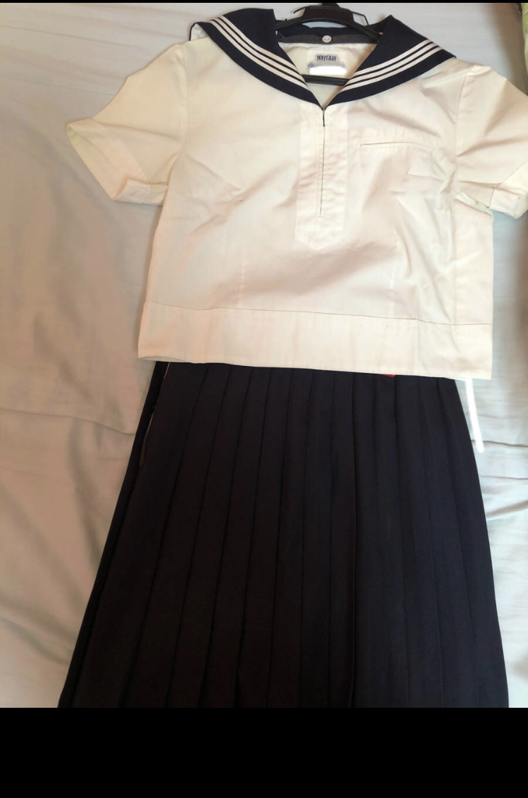 制服 東京女学館 夏服 セーラー服 （セーラー服 スカート シルクリボン