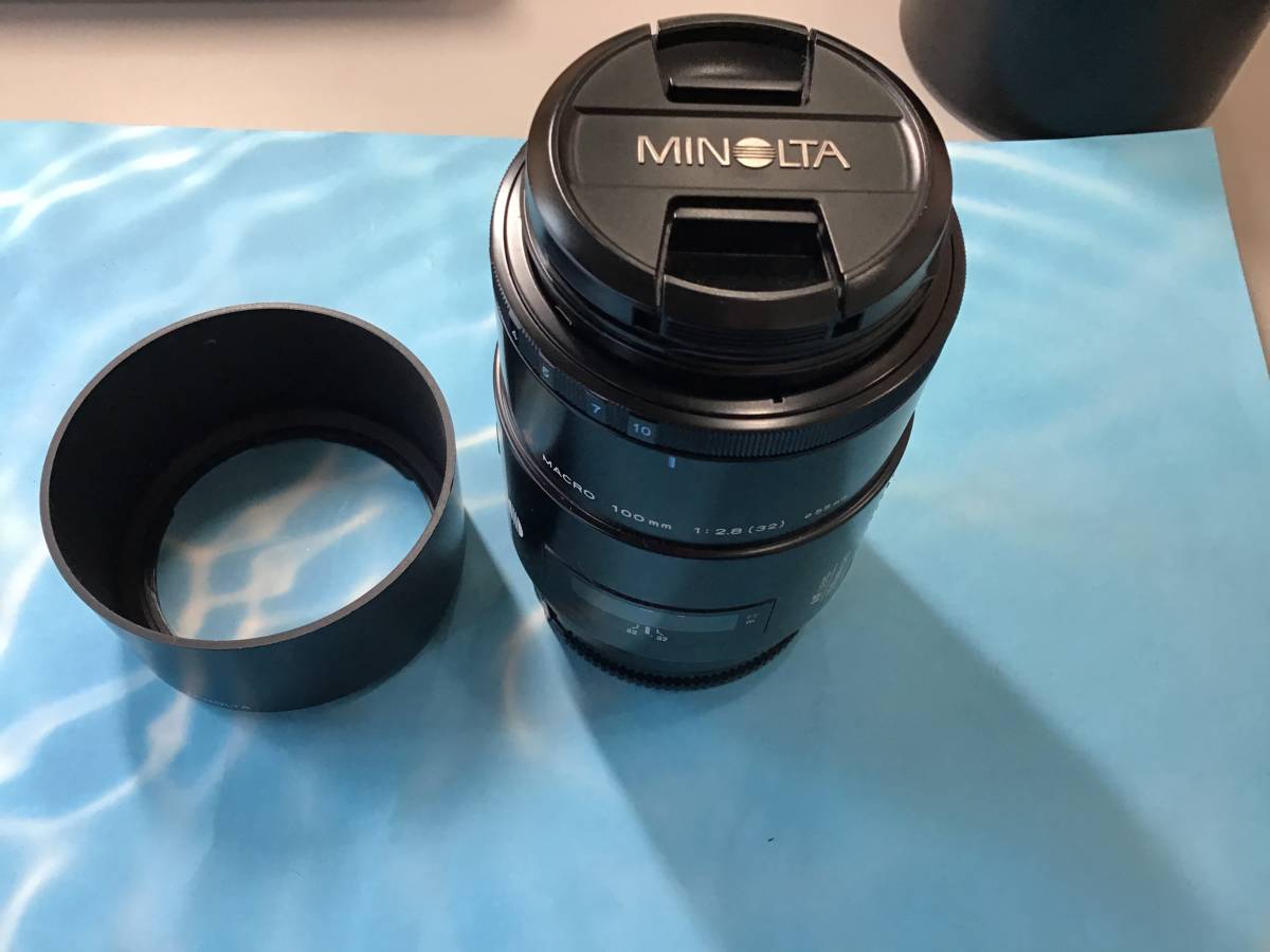 MINOLTA ミノルタ 100mm MACRO AF 中古(ミノルタ) F2.8 中古 - 100⁄2.8 