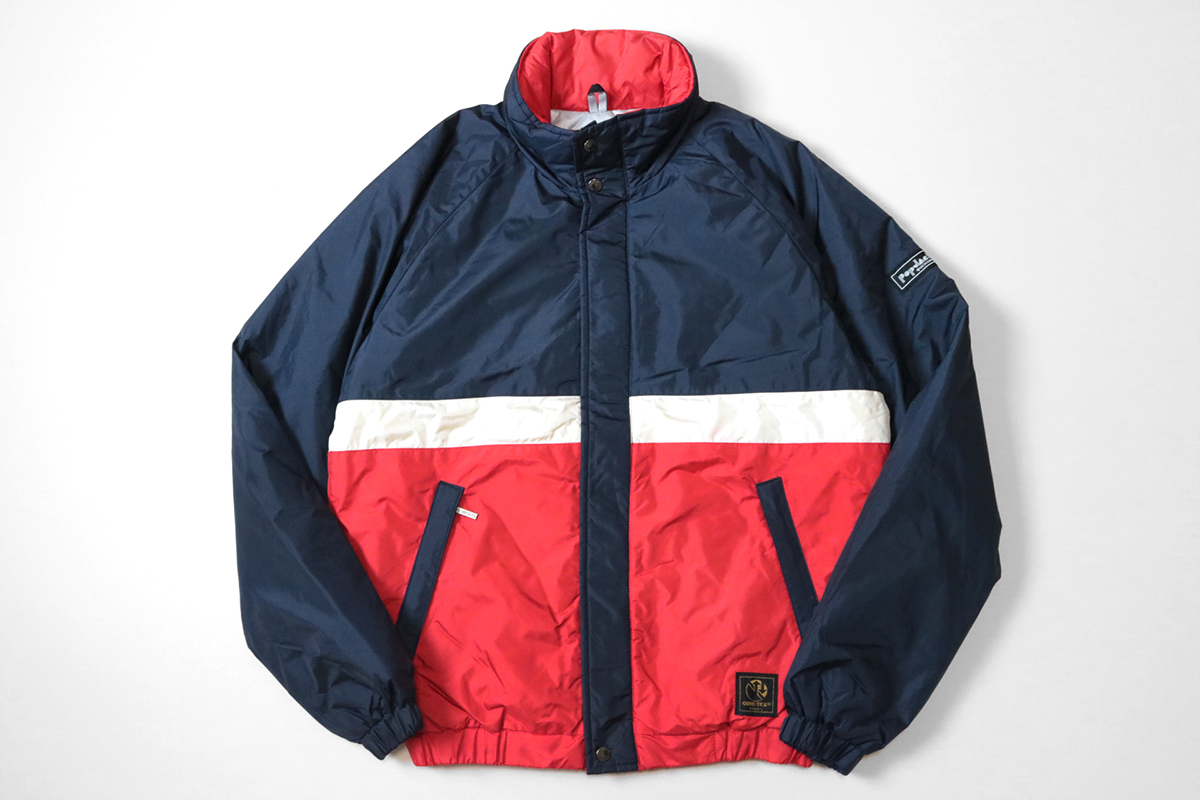 ☆ヴィンテージ DESCENTE ◇ダウンジャケット トリコロール (サイズ86 