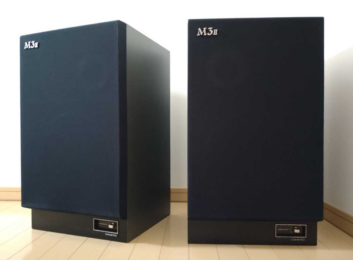 ★ジャンク★ONKYO M3II スピーカー 本体 M3II 売切り】ONKYO M3Ⅱ ペア出品～音出ますがジャンク扱いにて