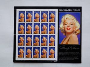 マリリンモンロー 切手 シートのYahoo!オークション(旧ヤフオク!)の