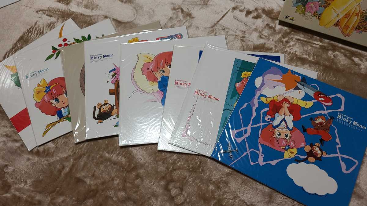 魔法のプリンセス ミンキーモモ 2nd TVseries DREAM BOX 0 希少 LD