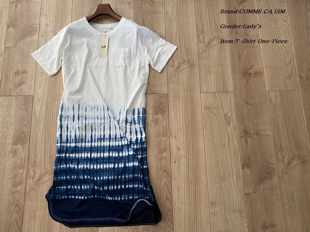 訳有り Comme Ca Ism コムサイズム レディース グラデーションカットソーワンピース 09ネイビー 11号 Lサイズ 31op74 ワンピース ミニ 売買されたオークション情報 Yahooの商品情報をアーカイブ公開 オークファン Aucfan Com