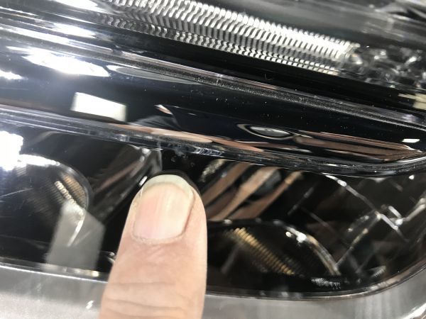 ★送料無料★35H040 シャトル ハイブリッド GP7 前期 LED 左ヘッドライト 印字E1_4