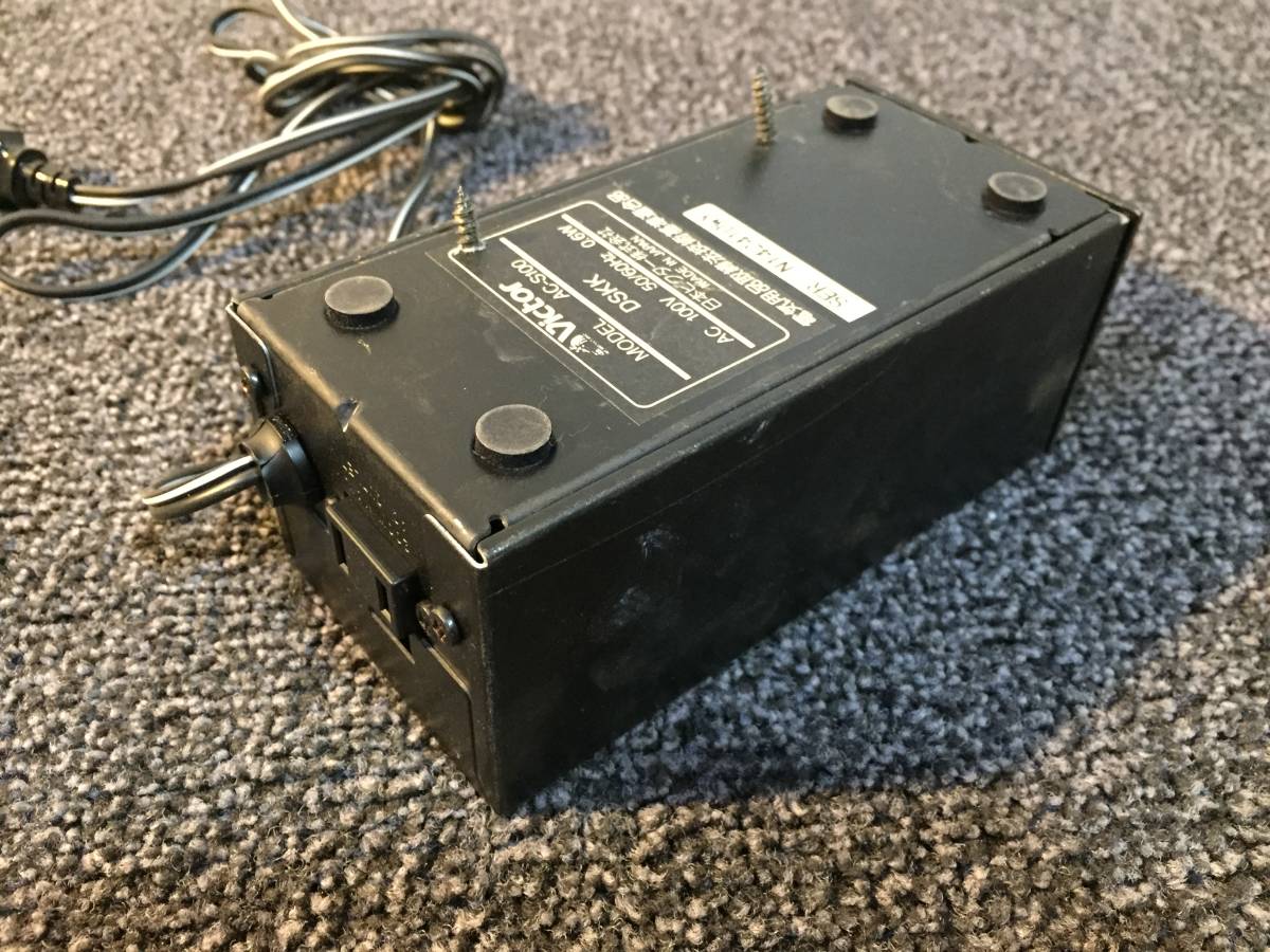 AC-S100　フォノイコライザー　ビクター　PHONO EQUALIZER オーディオ機器 【動作確認済み】 Victor AC-S100 フォノ イコライザー