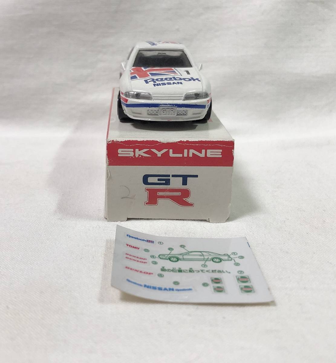 トミカ 日産 スカイライン GT-R Reebok リーボック No.1 日本製 トミカ