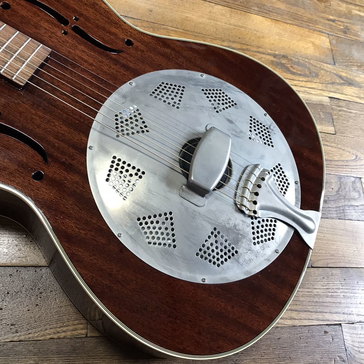 PlayTeck リゾネイターギター　ウッド_4